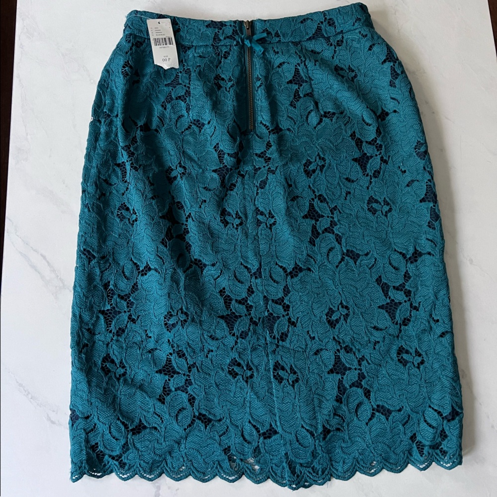 NWT Anthropologie Anisa Lace Pencil Skirt - Picture 7 of 12